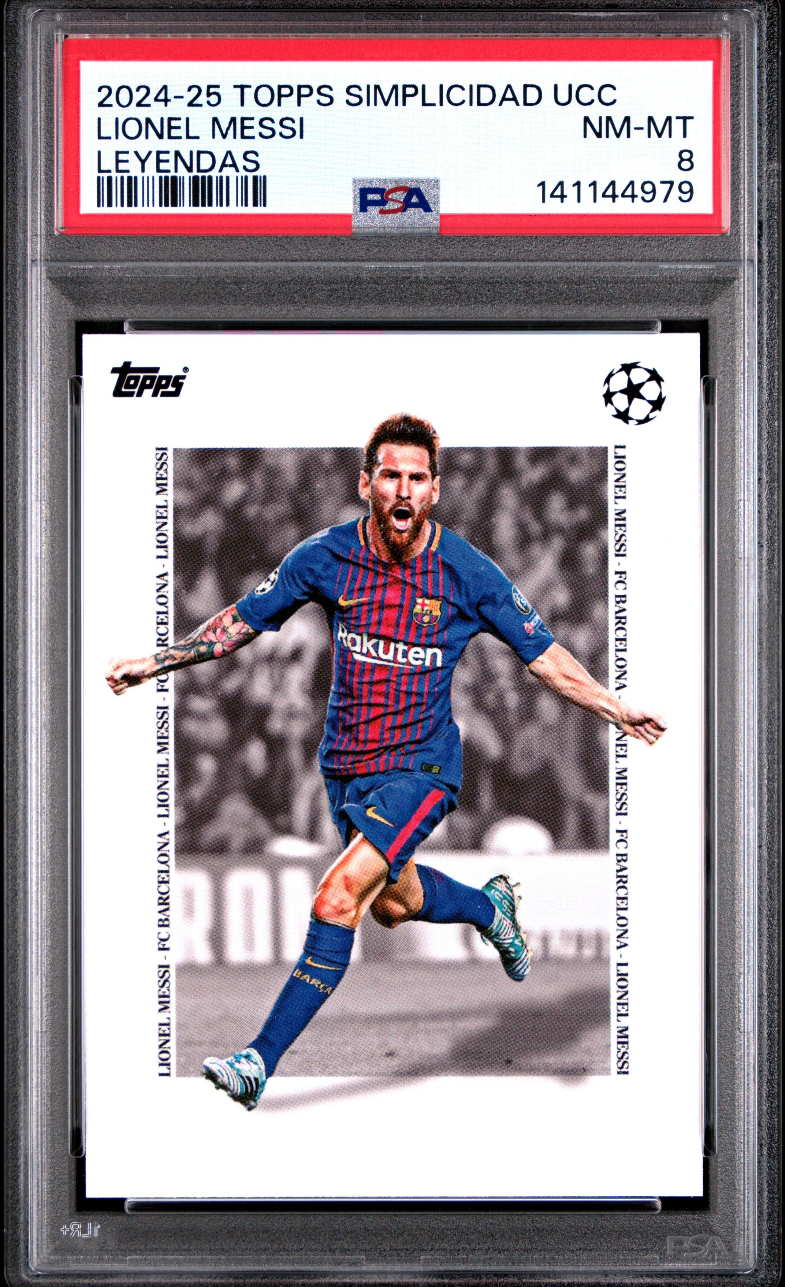 2024-25 Topps Simplicidad UCC — Leyendas - Front